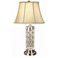 Waterford Grafix Table Lamp 30.5" - Silver